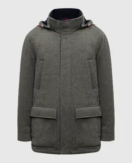 Brunello Cucinelli: Серая куртка 