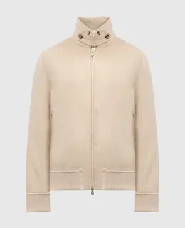 Brunello Cucinelli: Бежевая куртка 