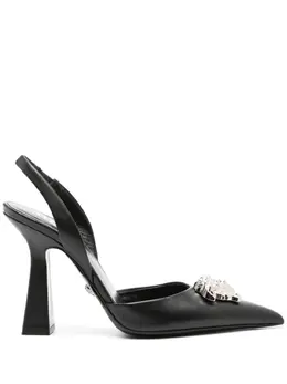 Versace Pre-Owned: Чёрные туфли 