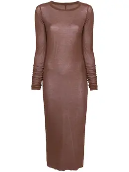 Rick Owens: Трикотажное платье 