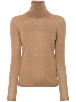 Max Mara: Коричневый свитер 