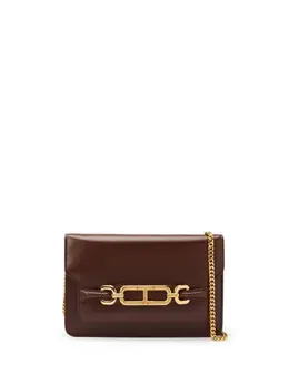 TOM FORD: Коричневая сумка через плечо 