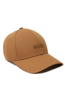 BOSS: Бежевая кепка 