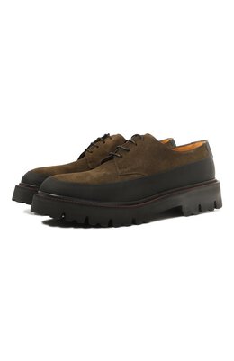 Kiton: Туфли цвета хаки 