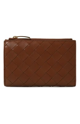 Bottega Veneta: Коричневый кошелёк 