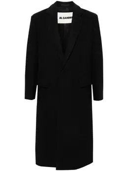 Jil Sander: Пальто из шерсти 