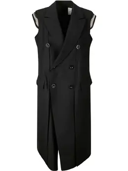 sacai: Длинный жилет 