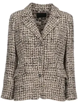 Prada Pre-Owned: Твидовый жакет 