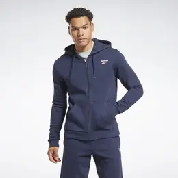 Reebok: Синяя толстовка 