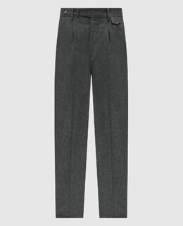 Brunello Cucinelli: Сірі брюки 