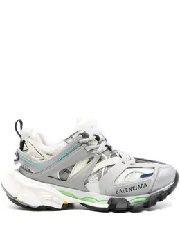 Balenciaga: Белые кроссовки  Track