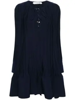 Lanvin: Плиссированное платье 