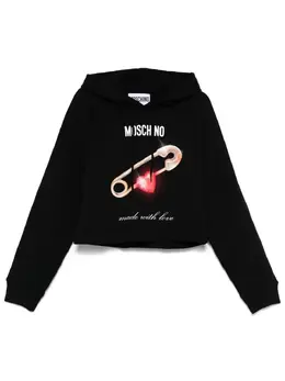 Moschino: Толстовка с принтом 