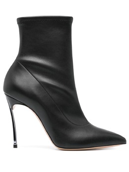 Casadei: Чёрные ботинки  Blade