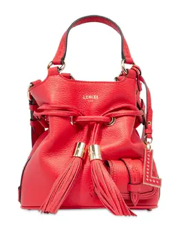 Lancel: Красная сумка 