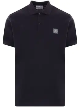 Stone Island: Чёрное поло 