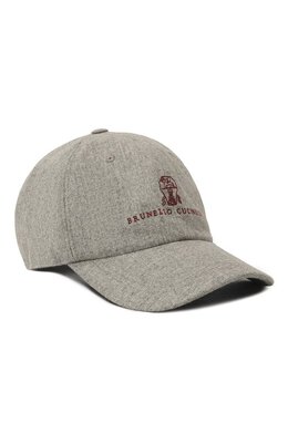 Brunello Cucinelli: Серая кепка 