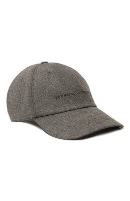 Brunello Cucinelli: Серая кепка 