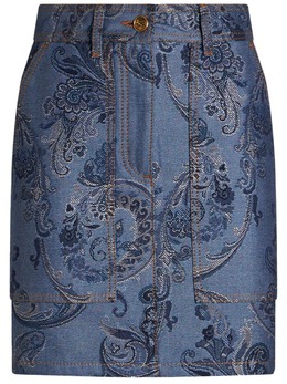 ETRO: Жаккардовая юбка 