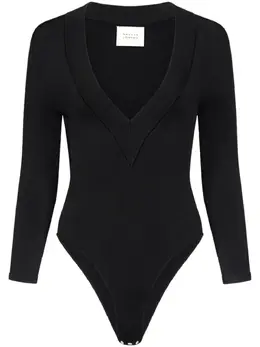 Galvan London: Чёрный боди 