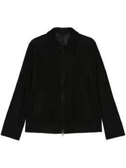 Brioni: Замшевая рубашка 