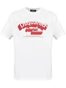 DSQUARED2: Футболка с принтом 