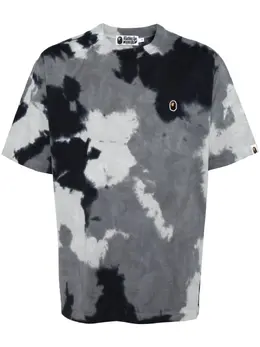 A BATHING APE®: Чёрная футболка 