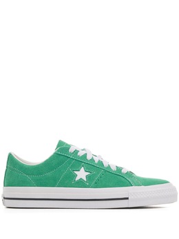 Converse: Зелёные кроссовки  One Star Pro