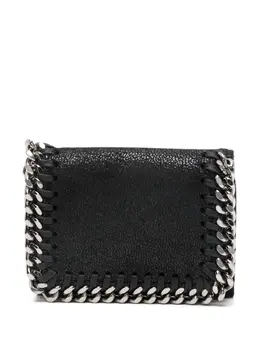 Stella McCartney: Чёрный кошелёк  Falabella