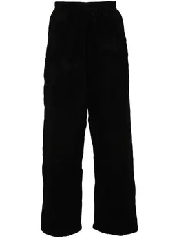 Balenciaga: Чёрные брюки  Track