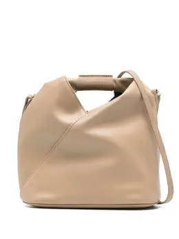 MM6 Maison Margiela: Светлая сумка через плечо 