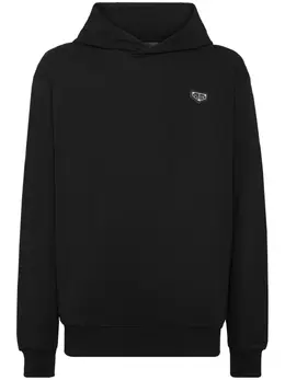Philipp Plein: Чёрная толстовка  Iconic Plein