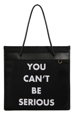 Moschino: Сумка с надписями 