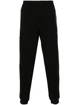 Ea7 Emporio Armani: Чёрные брюки 