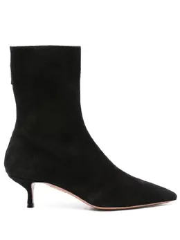 Aquazzura: Чёрные ботинки 