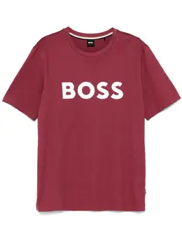 BOSS: Футболка с принтом 