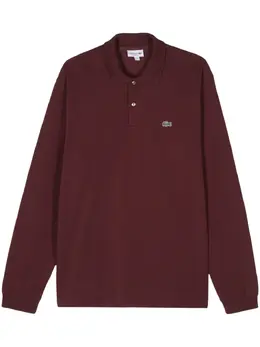 Lacoste: Красное поло 