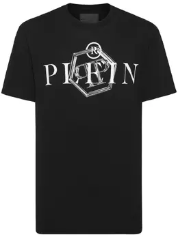 Philipp Plein: Футболка с принтом 