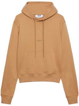 MSGM: Коричневая толстовка 