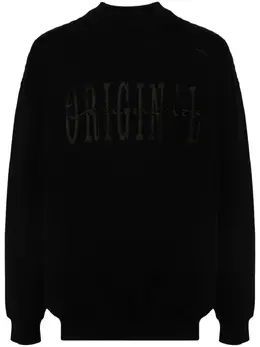 VETEMENTS: Чёрный свитер 