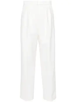 Max Mara: Бежевые брюки 