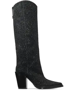 Jimmy Choo: Чёрные ботинки 