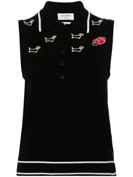 Thom Browne: Топ  Hector из шерсти