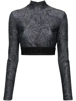 Just Cavalli: Футболка с леопардовым принтом 