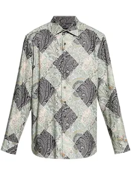 ETRO: Бежевая рубашка 