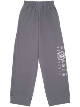 MM6 Maison Margiela: Хлопковые брюки 