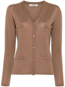 'S Max Mara: Коричневый кардиган 