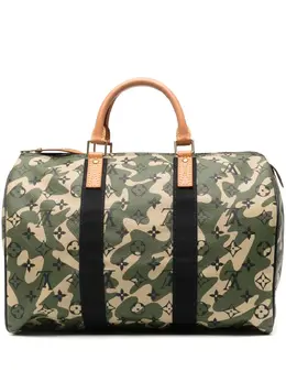 Louis Vuitton Pre-Owned: Зелёная сумка-шоппер 