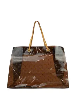 Louis Vuitton Pre-Owned: Коричневая сумка-шоппер 