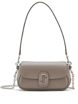 Marc Jacobs: Серебристая сумка через плечо  The